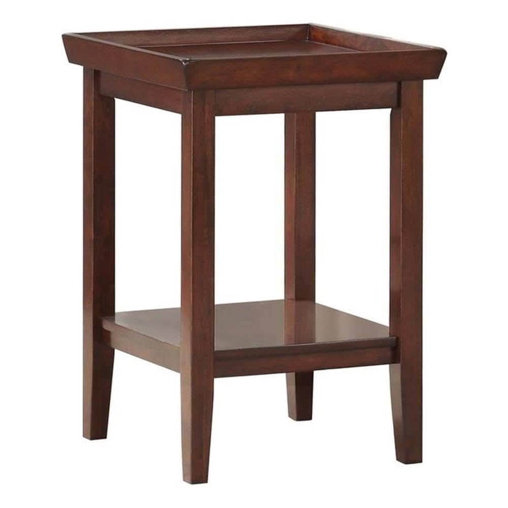 Convenience Concepts Ledgewood End Table, Espresso