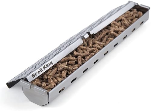 Miniatura 3 de Broil King, 60181, Smoker Box Pellet Acero inoxidable, Plata