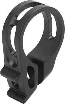 Shifters Clamp, 22.2mm Bike Shifter Clamp, Aluminum Alloy Brake Shifter Clip, Black Bicycle Trigger Clamps Replacement for X7 / X9 / X0 / XX / XO1 / XX1 Triggers Shifters