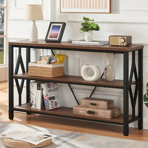 HOMISSUE 3-Tier Sofa Console Table