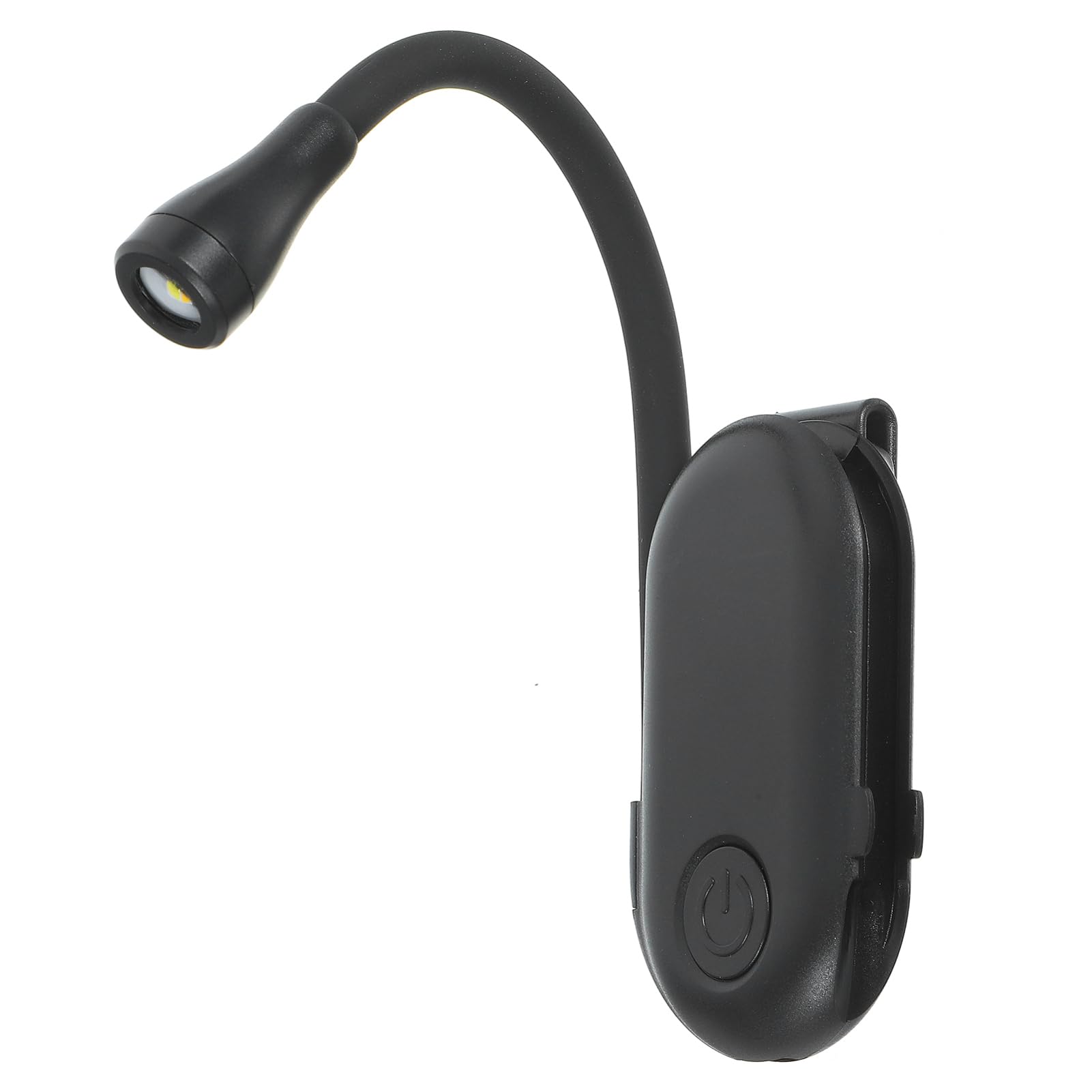 Lurrose Rechargeable Clip Book Lamp with Brightness Portable LED Reading Light for Book Lovers for Nighttime Reading and Study Compact Design