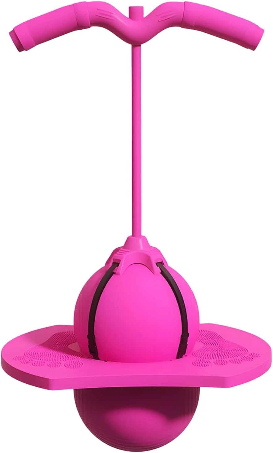 Balance Jumping Ball, Crazy Jumper Jump Ball for Kids & Adults -Balance Board with Handle, Indoor & Outdoor Fun, Perfect for Balance, Coordination, And Fitness