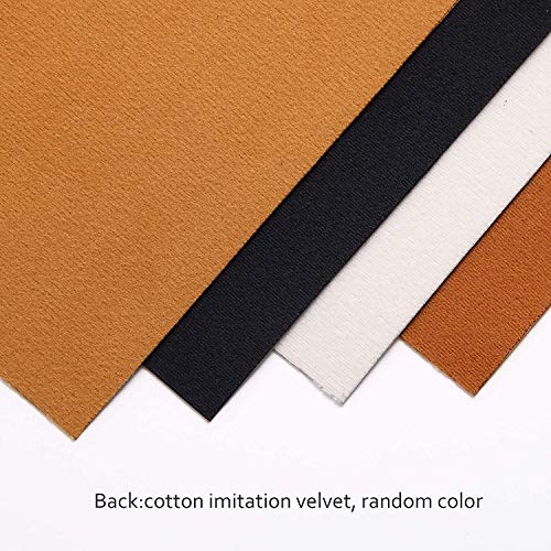 Premium Soft PU Leather Upholstery Fabric - 1.0mm Thick, 54" Wide, Perfect for Upholstery, Fashion Accessories, and DIY Crafts (Black, Pre-Cut 36" x 54") 3 Premium Soft PU Leather Upholstery Fabric - 1.0mm Thick, 54" Wide, Perfect for Upholstery, Fashion Accessories, and DIY Crafts (Black, Pre-Cut 36" x 54") - Image 2