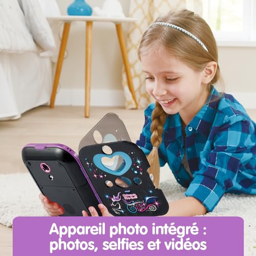 Journal intime électronique Vtech Kidisecrets Selfie Music 2.0 Noir