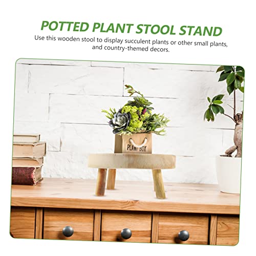 FUOYLOO Vasos De Plantas Rack Suporte De Planta Plantas Vegetação Interior De Madeira