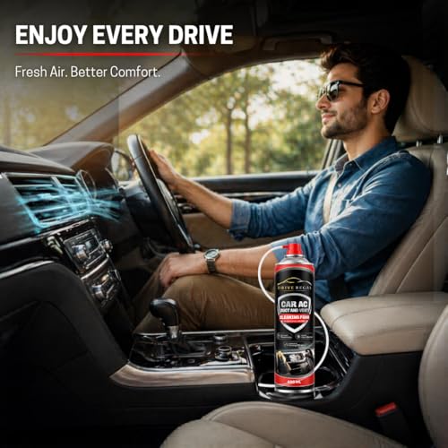 Image of Car AC Vent Cleaner Spray 600ml |Multipurpose & Car AC Cleaner Spray Foam for Deep Cleaning | | Removes Dust, Odor & Germs |AC Cleaning Foam for Vents & Dashboard | No Wash Interior Cleaner