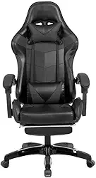 Cadeira Gamer Snake Lancaster Preta - CGF001-P