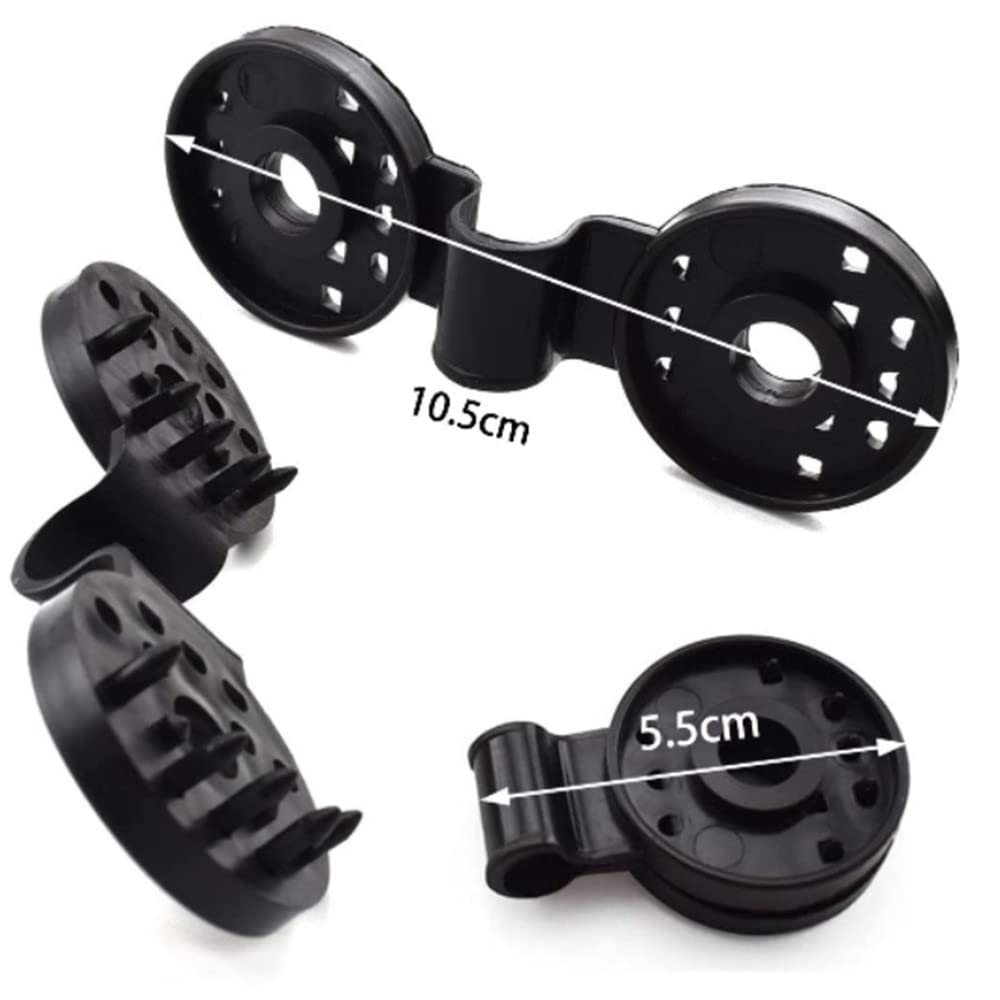 40Pcs Schaduw Doek Plastic Clips, Plastic Ronde Kas Zonnescherm Netto Haak Clips Zonnescherm Stof Netto Bevestiging Clip Voor Anti Vogel Netting Tuin Landbouw Plant Installatie Haak