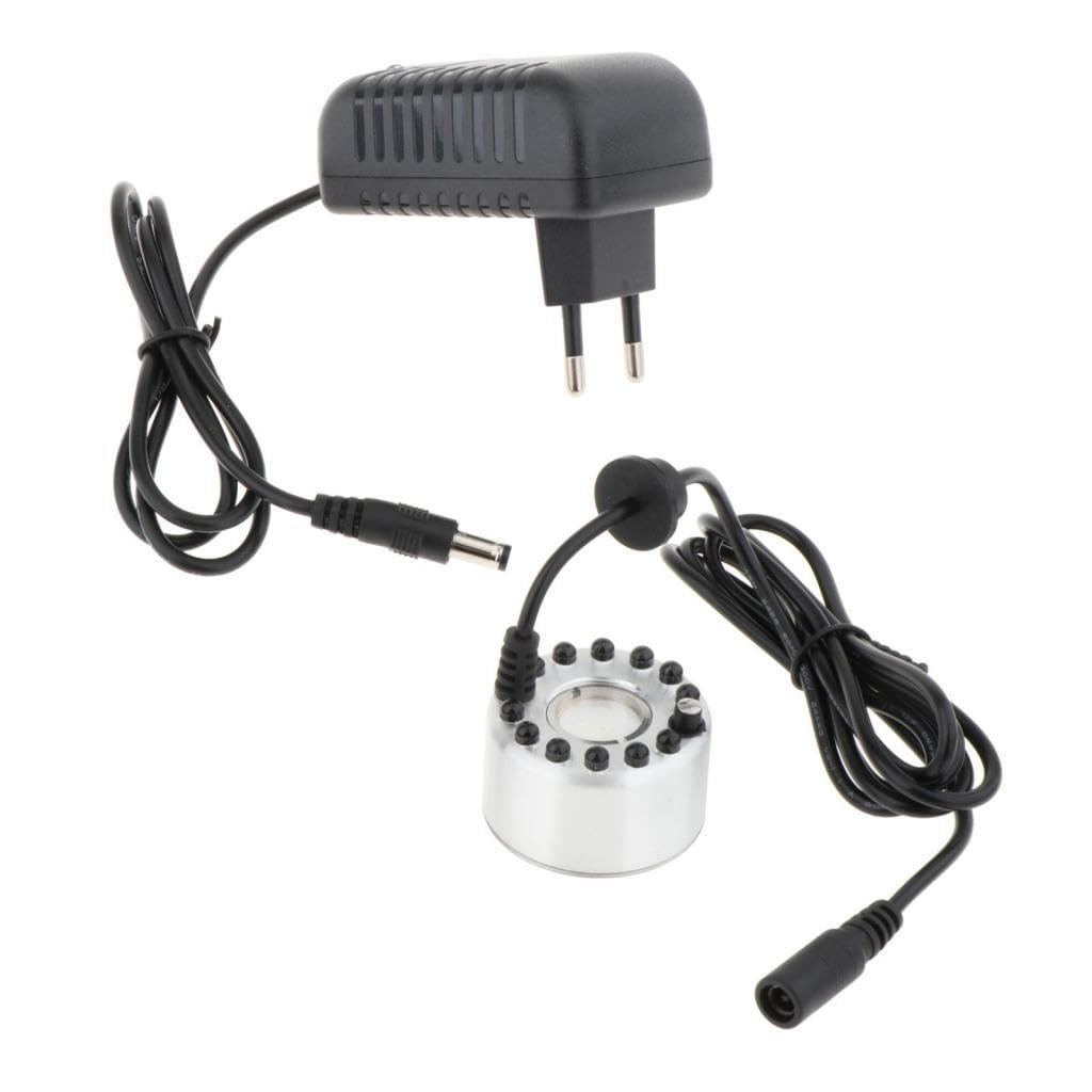 ATORSE® Pond Fog Machine Atomizer Air Humidifier 12 Led EU 220V Plug Ultrasonic Mist-image-25