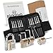 pickDieb - 26-teiliges Lockpicking Set mit 3 transparenten Übungsschlössern + Abdeckungen und Anleitung | Schlosszylinder aus Metall | Dietrichset für Anfänger und Fortgeschrittene