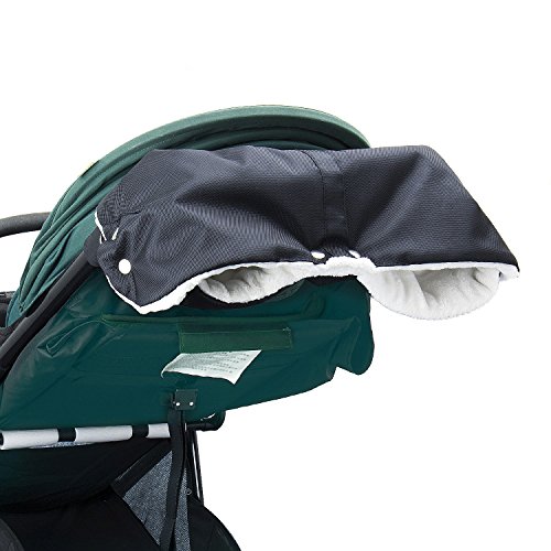 Diealles Poussette Gants Hiver Antigel Gants Protège Mains Chauds avec en Polaire Chaude étanche pour Poussette Bébé / Landau / Poussette