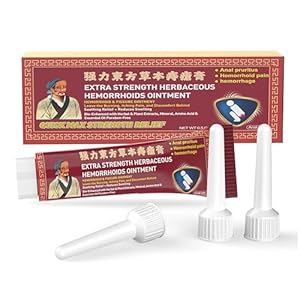 10Pakc Chinese Oriental Magic, Natural Herbal Hemorrhoid Cream Ointment, Shrinking Treat, Remover, Anus Anel Fissure, Adults Pregnant Postpartum Women, Fast Acting Relief Discomfort, Swelling, Itching