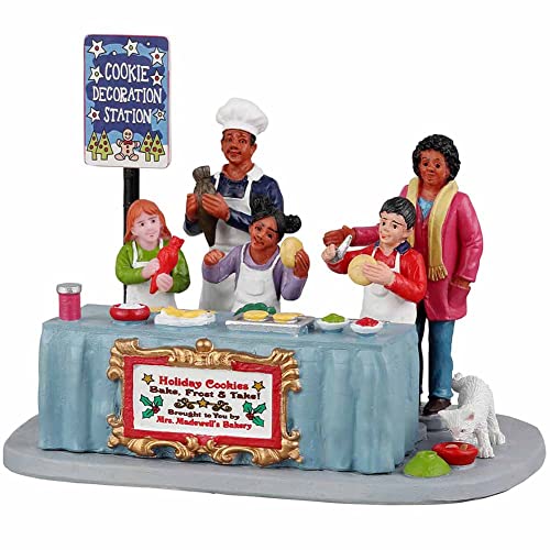 Cookie Decoration Station Lemax decoración aldea de navidad miniatura 2