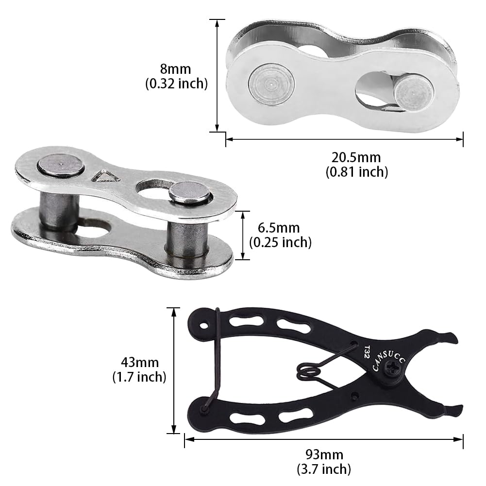 Master Link How To Fix A Popped Chain On A Bike 11 Speed Chain 6-Pair - Main Image