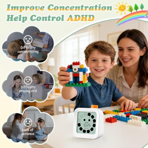 Image of EooCoo School Supplies for Kids Visual Timer for ADHD, Autism