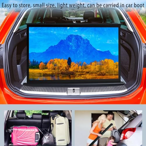 Pantalla Proyector 50 pulgadas 16:9 portátil ligera miniatura 7