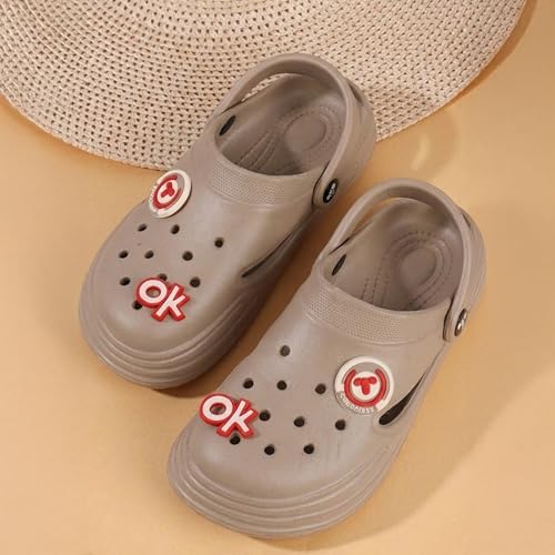 Image of toothless Kids Boys Green Grey Clogs