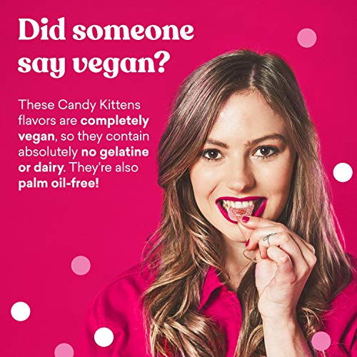 Candy Kittens Vegan Sweets Gift Box - Gluten-Free Candy Gift Hamper - Natural Fruit Flavour Candy - Gummy Chewy Gourmet Sweets - Mixed Selection, 138G (Pack Of 4) … #TOP2