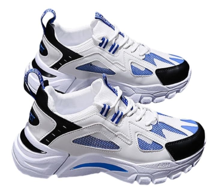 Men's Mesh Breathable Streetwear Shoes – Comfortable for Running, Climbing & Hiking with Lightweight Support