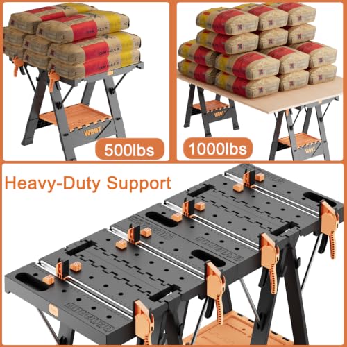 WDOT Portable Folding Work Bench