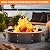 36 Inch Fire Pit Ring for Outside, Round Fire Pit Ring Insert for Wood Burning, Solid Steel Firepit Liner, Campfire Ring Above or In-Ground for Outdoor Camping, Garden, Patio, Backyard