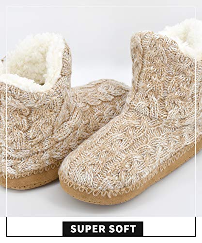 Panda Bros Slipper Socks for Women With Grippers, Fuzzy Cozy Slipper Booties With Non Slip Bottoms, Cozy Warm House Slippers 5