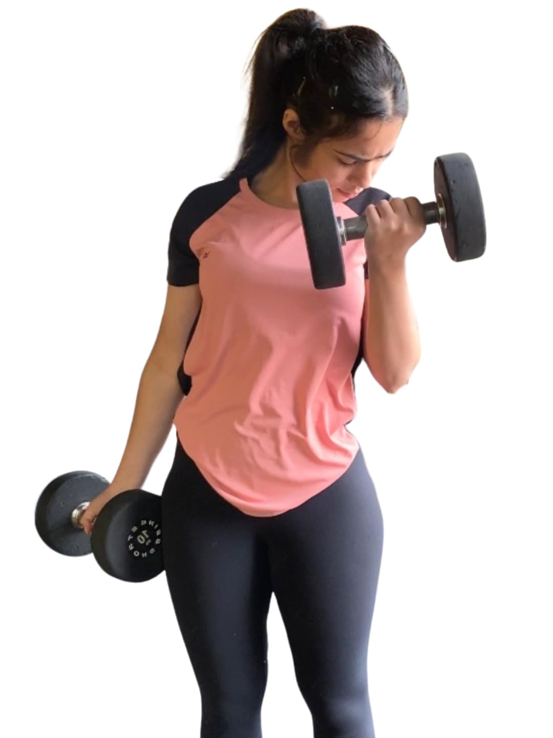 White Moon Women Work Out Gym Wear Sports T Shirt, Breathable, Quick Dry, Streachable (Pack of 1)-image-34