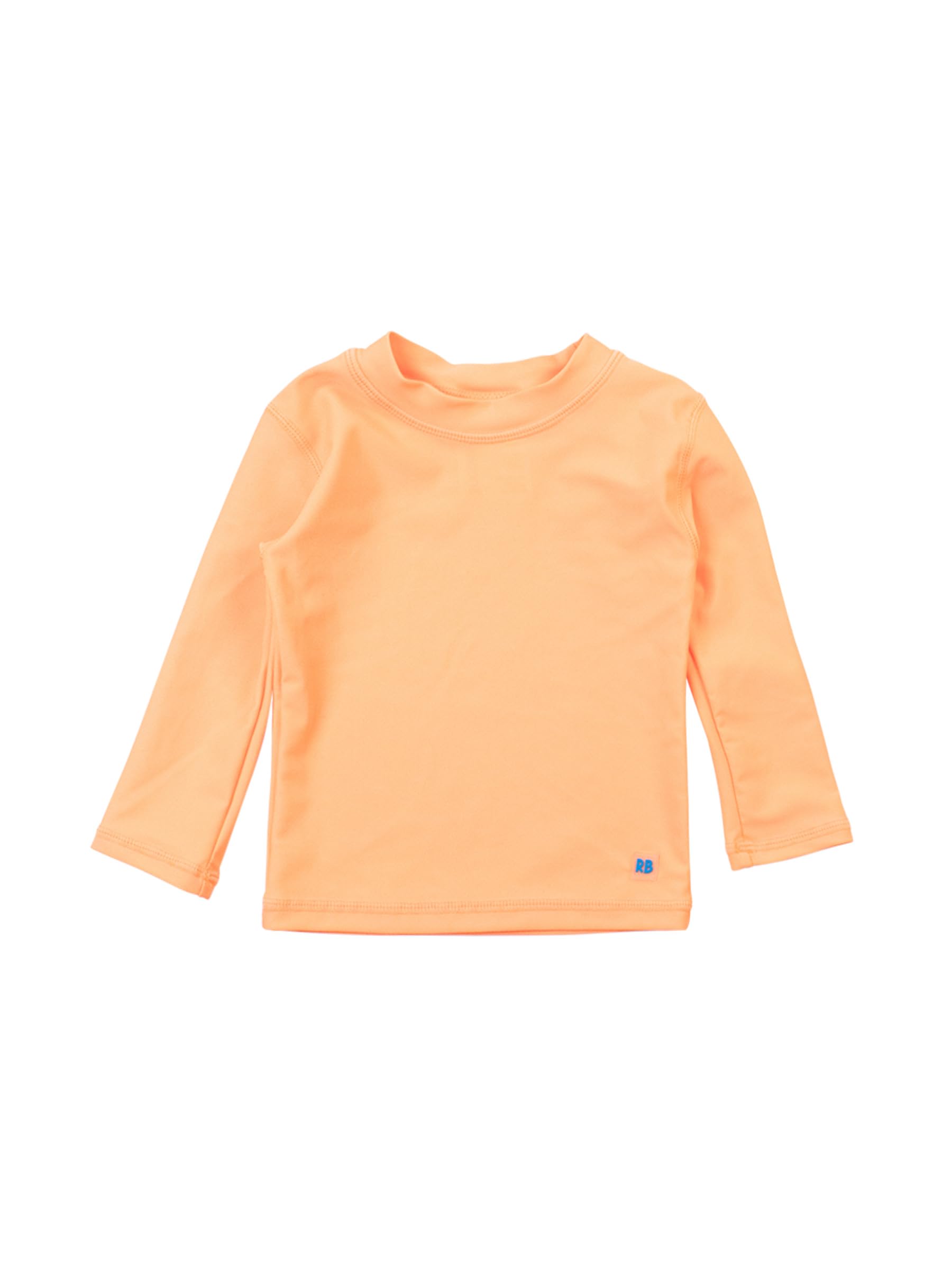 RUGGEDBUTTS Boys Rash Guard Top - Long Sleeve Swim Shirt UPF 50+