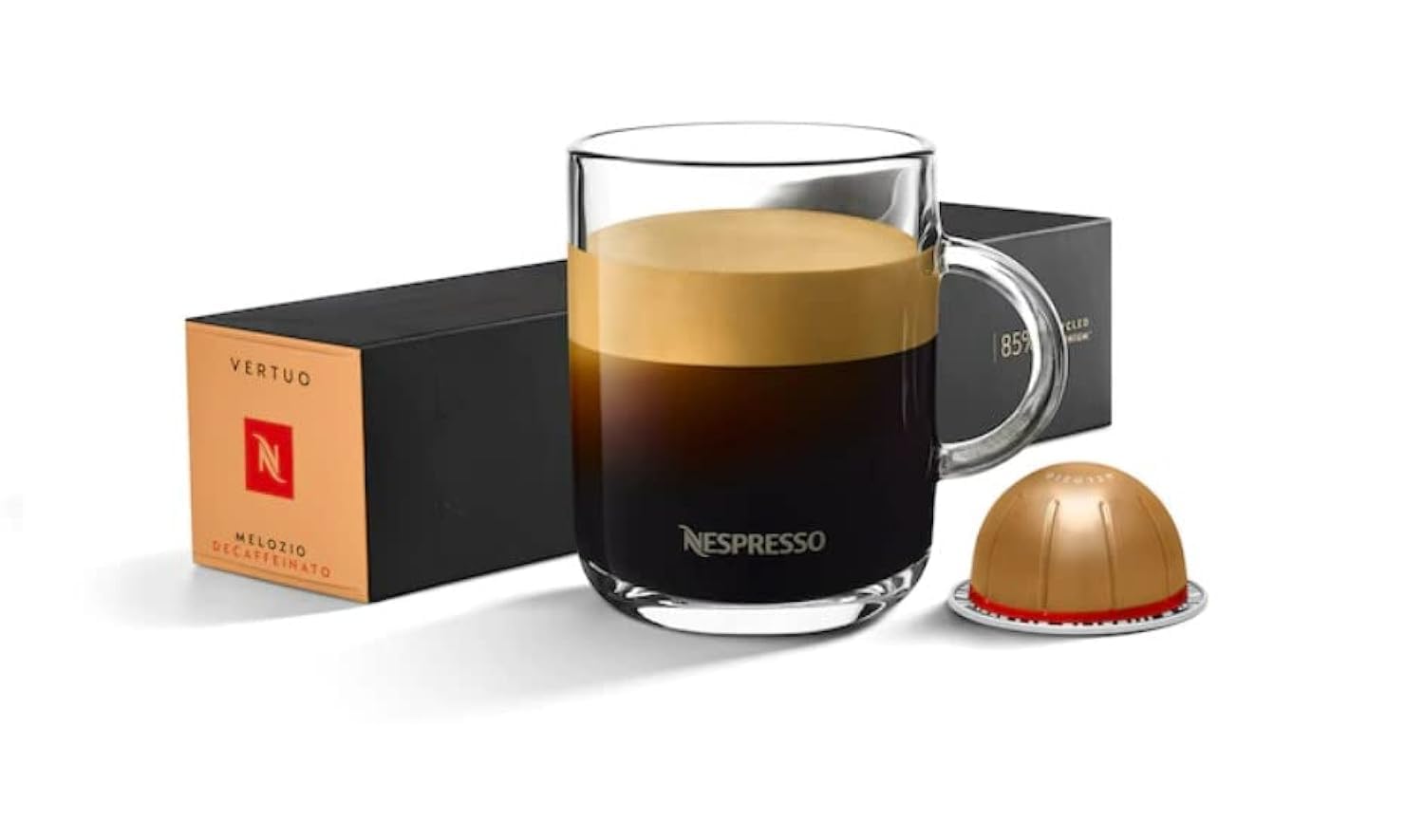 NespressoVertuoLine MELOZIO DECAFFEINATO Capsules (230 ML)