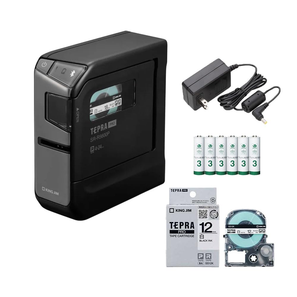 TEPRA PRO SR600 赤　キューブ型　オマケ付き　本体付属品美品 Amazon.co.jp: キングジム ラベルライター テプラPRO SR600