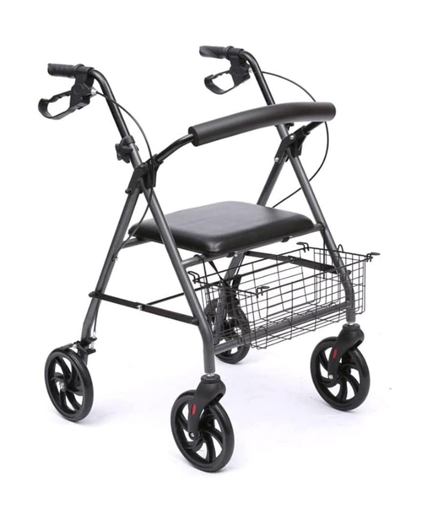 Buy QUANLI Heavy Duty Medical Bariatric Rollator Walker with Seat and 4