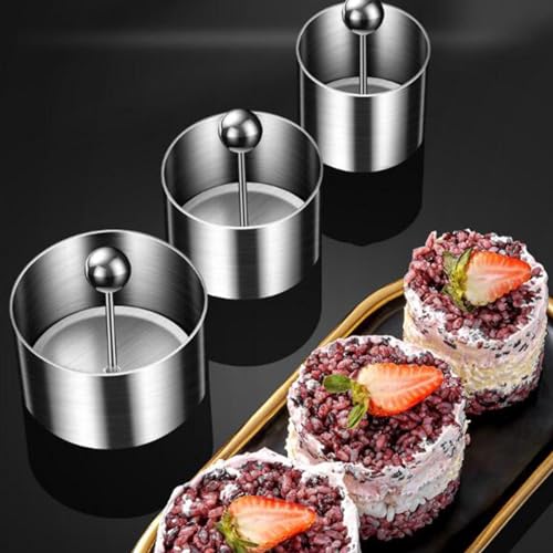Anillos para moldear mousse y soufflé sin deformar tus postres 6