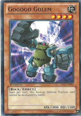 yugioh gogogo deck Amazon.com: Yu-Gi-Oh! - Gogogo Golem (YS12-EN006) - Starter Deck: XYZ  Symphony - 1st Edition