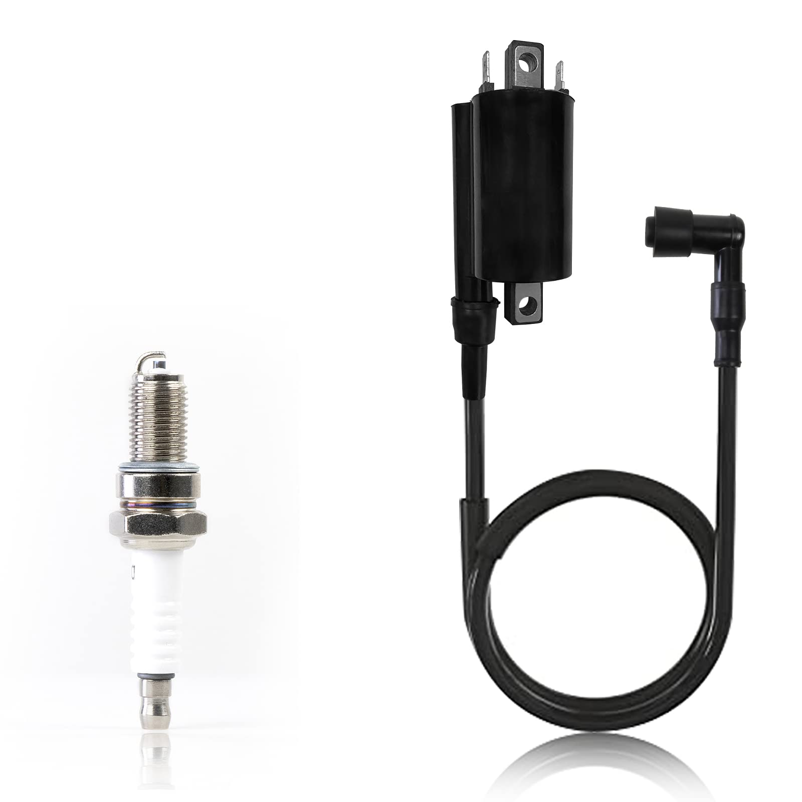 Amazon.com: Ignition Coil Spark Plug For Kawasaki Bayou 300