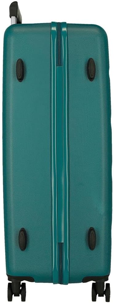 Plain Medium Suitcase, Green, Einheitsgröße