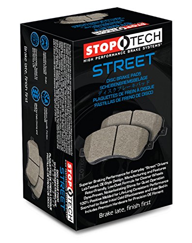 Stoptech 308.18050 Street Brake Pads with Shims #1