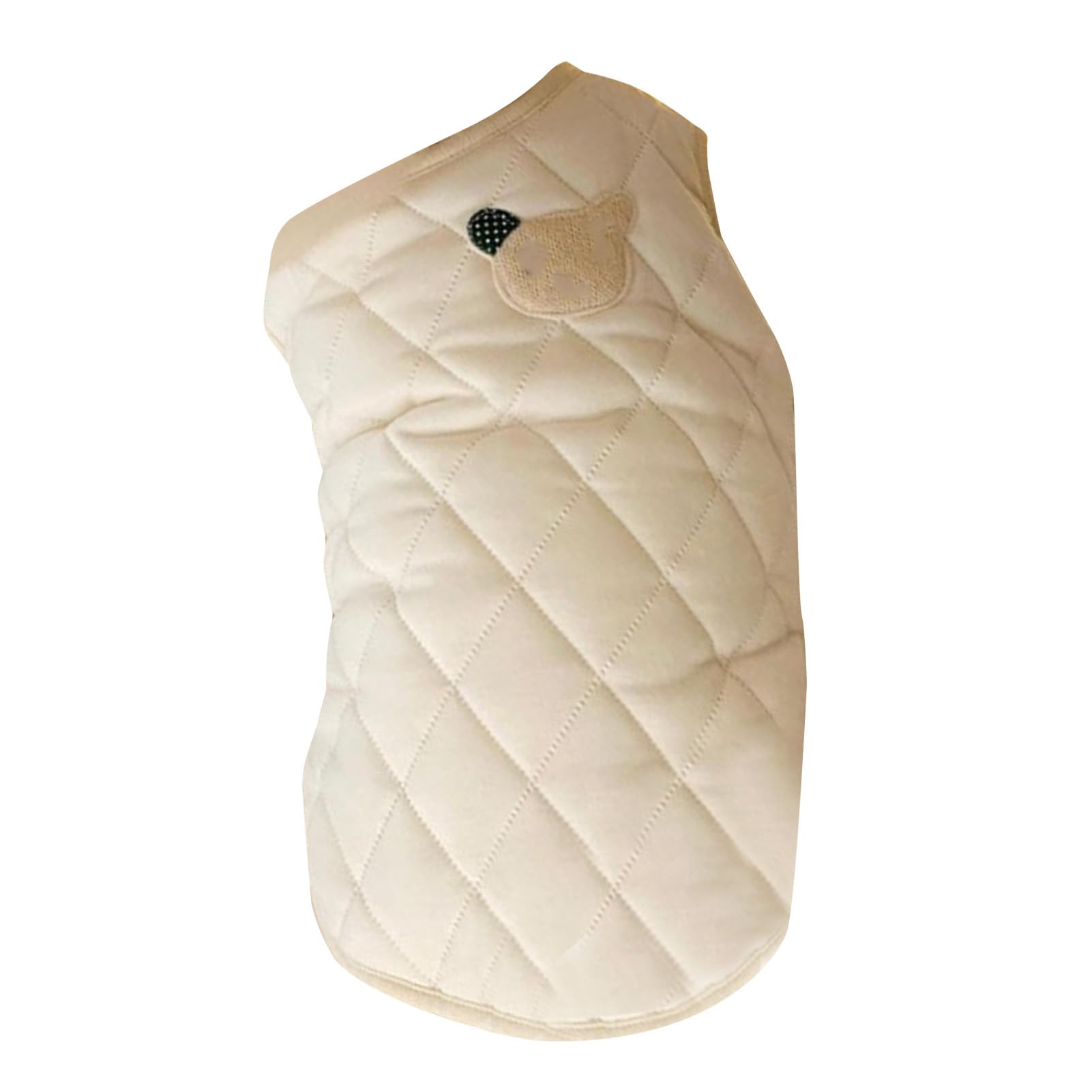 Muiltvoe Dog Warm Coat, Thicken Polyester Soft Stylish Winter Dog Jacket with Convenient Closure for Small Dogs Puppies Bichon Yorkie (XS)