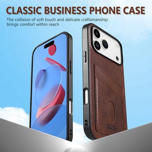 Coque iPhone 14 Plus rigide bleu anti-choc et étui portefeuille intégré