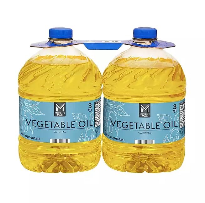 Members Mark Vegetable Oil, 192 oz, High Smoke Point, Neutral Flavor