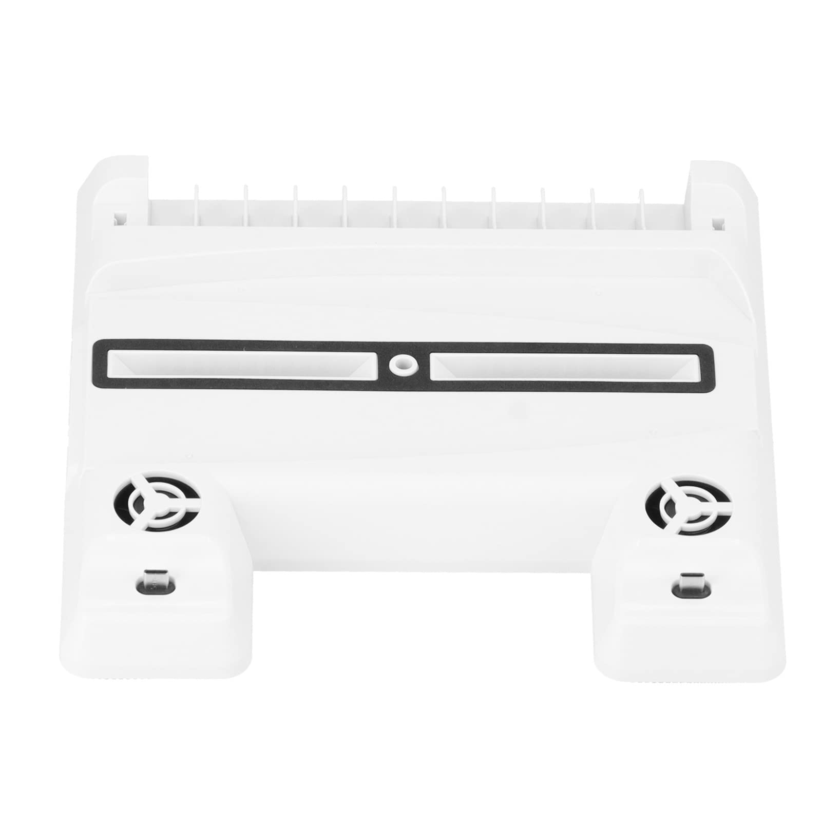 Lylithuif Base di raffreddamento per console di gioco Base ventola multifunzionale con maniglia per rack di stoccaggio dischi Staffa di base di ricarica con ventola di raffreddamento per