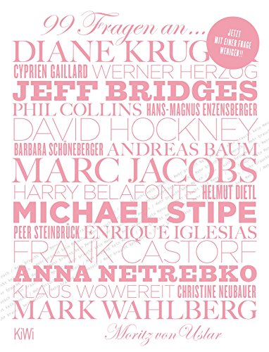 99 Fragen an: Mehr braucht kein Mensch 99 Fragen an: Mehr braucht kein Mensch