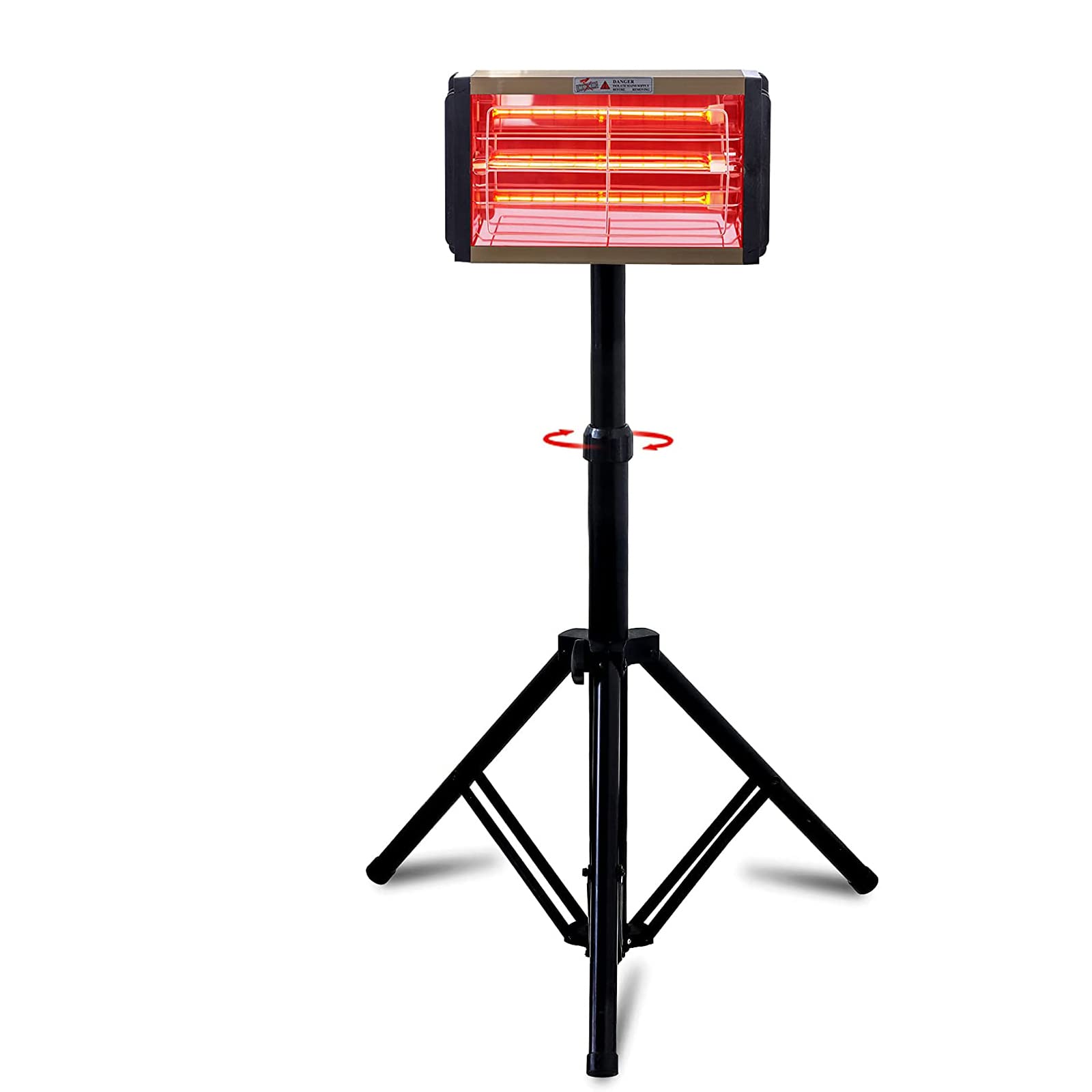 1000W Infrared Paint Curing Lamp for Drying Hot Paint Dryer Heating Lamp Heater Infrared Lamp Light Shortwave Spray Paint Booth （220V UK）