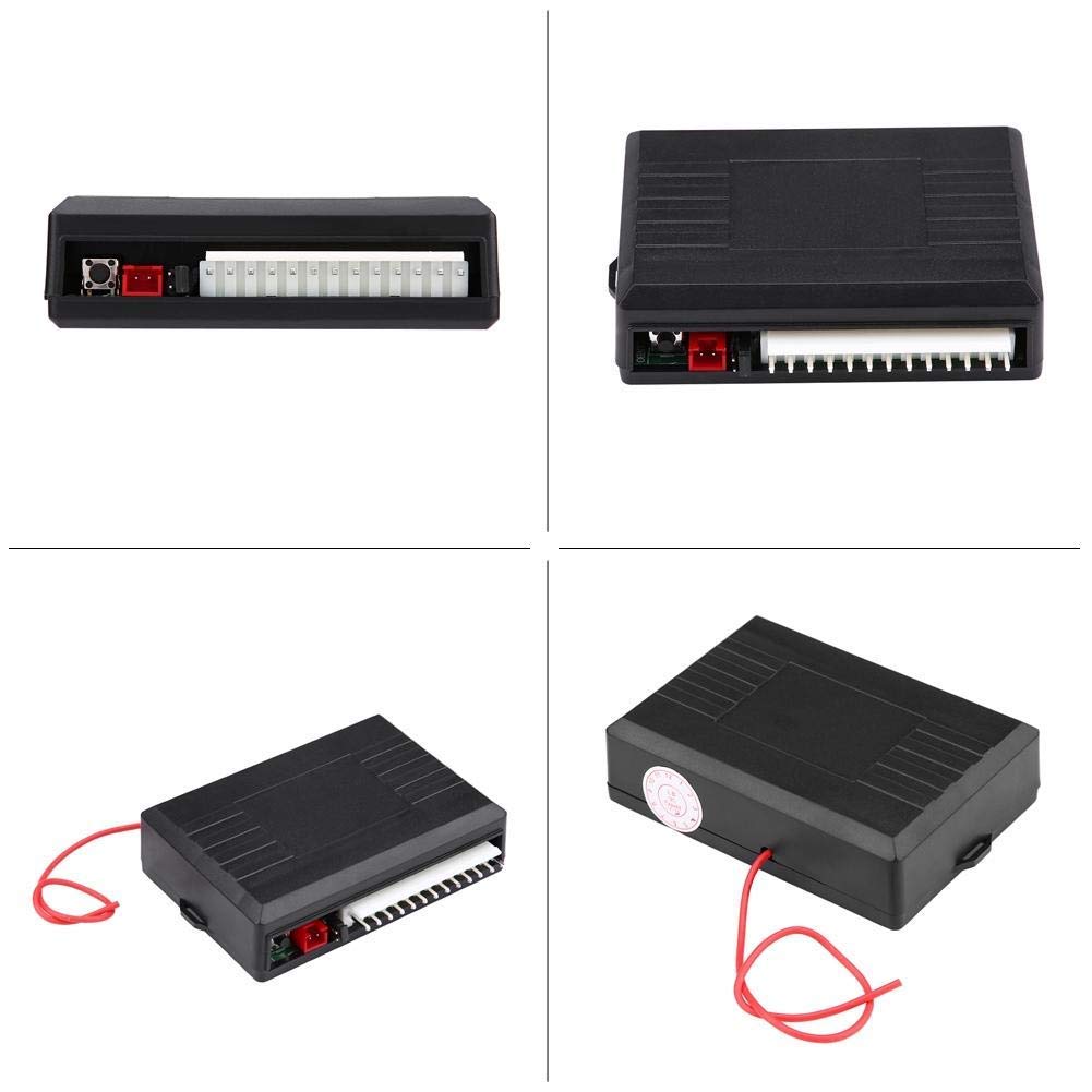 Aramox Kit universel de déverrouillage du coffre système d'entrée sans clé de voiture serrure de porte serrure centrale kit de télécommande