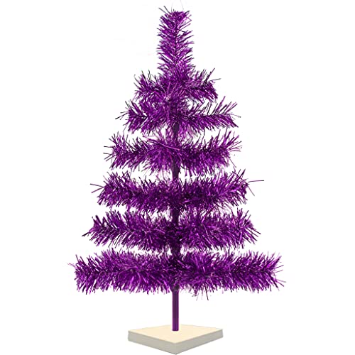 24 Inch Purple Christmas Tree