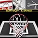 ProSlam Premium Quality Professional Heavy Duty Basketball Net Replacement - All Weather Anti Whip, Fits Standard Indoor or Outdoor Rims(Professional Standard Size, White)