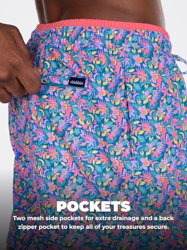 Image of Chubbies Men's Swim Trunks, Stretch Swimming Board Shorts, 5.5 inch Inseam