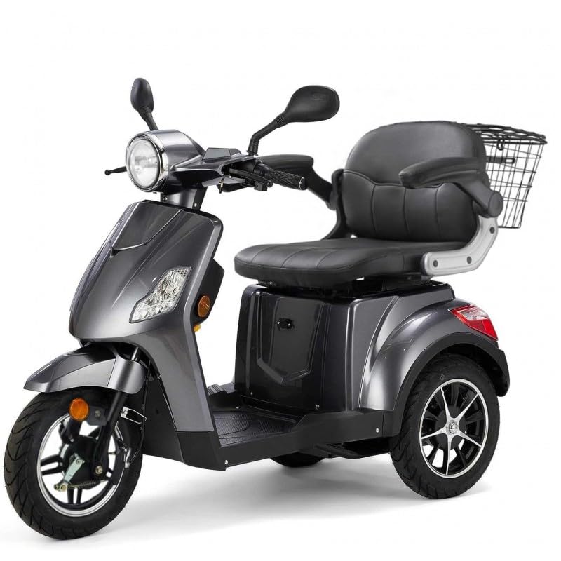 Vita Care 1000 Eco Seniorenmobil 3-Rad Elektromobil mit 800 W, 15 km/h & bis zu 30 km Reichweite
