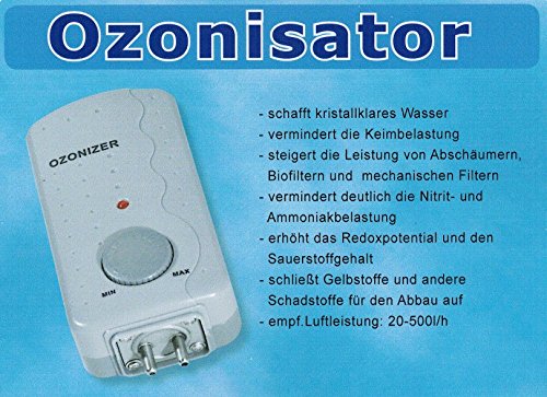 TAB Ozonisator ET-50 4Watt regelbar 5-50mg/h Für Süß-und Meerwasser