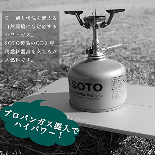 Amazon.co.jp: パワーガス250トリプルミックス SOD-725T新富士バーナー
