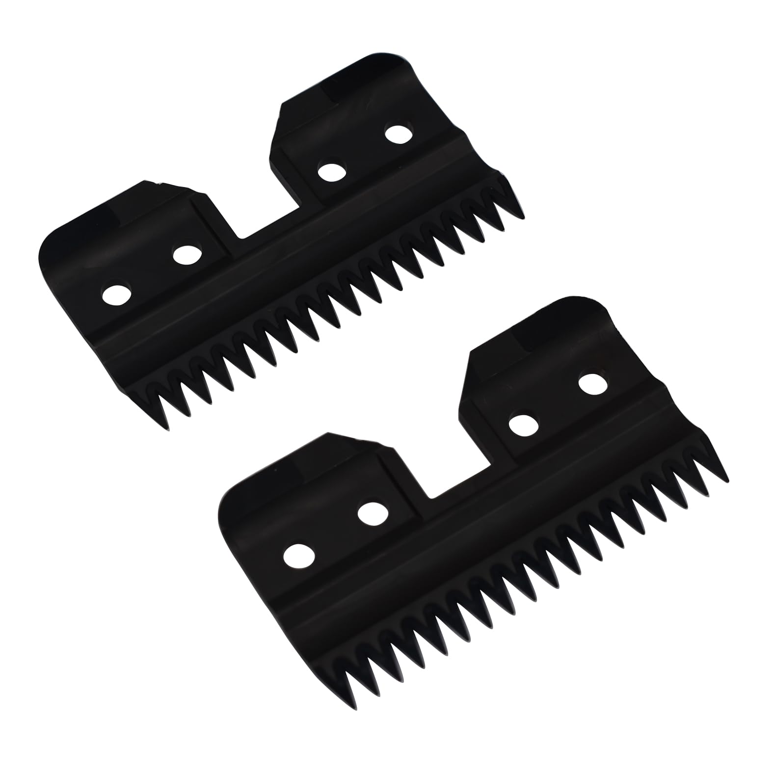 Lame di ricambio professionali per tagliacapelli a 18 denti, in ceramica, con zirconia, per tosatrici Oster A5, a alimentazione rapida, perfette sia per la toelettatura di animali domestici che per